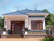 Nhà cấp 4 ĐẸP nông thôn giá rẻ XU HƯỚNG 2025 | Gocnhadep